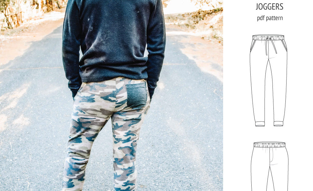 Lakeside knit joggers for men (PDF)
