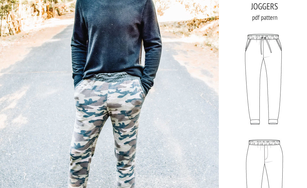 Lakeside knit joggers for men (PDF)