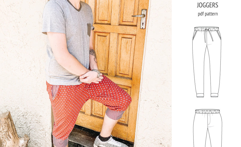 Lakeside knit joggers for men (PDF)