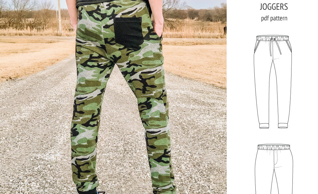 Lakeside knit joggers for men (PDF)