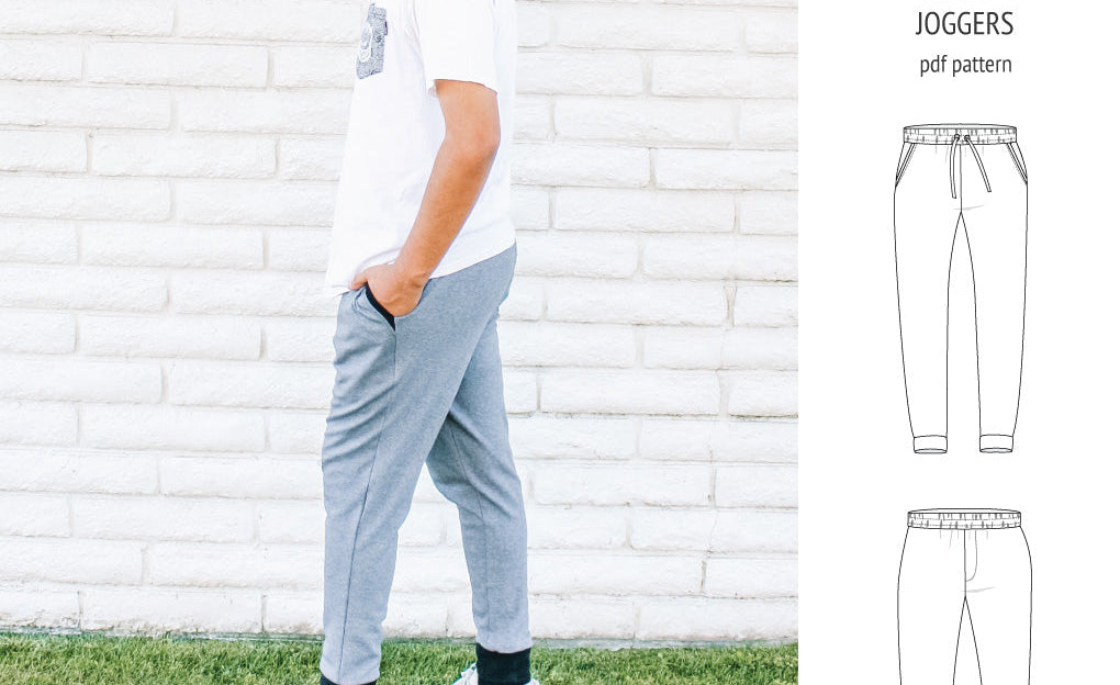 Lakeside knit joggers for men (PDF)