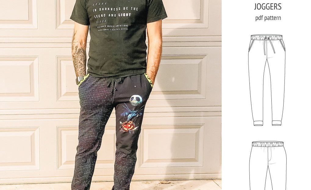 Lakeside knit joggers for men (PDF)