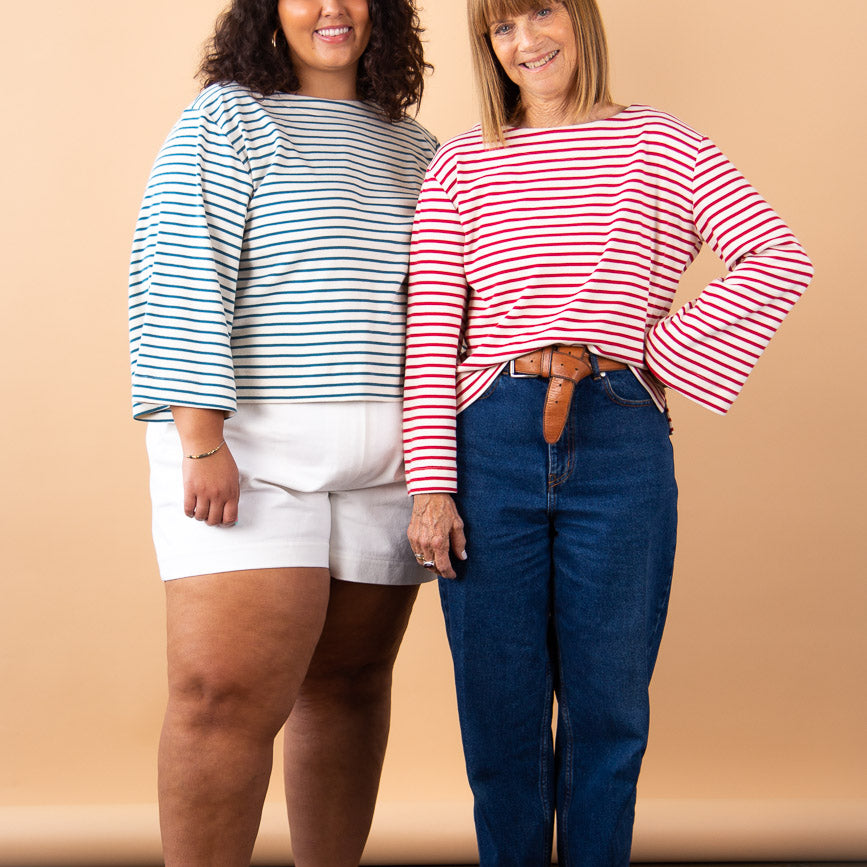 Marine Knit Top + Dress Pattern