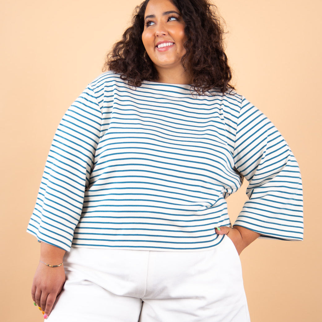 Marine Knit Top + Dress Pattern