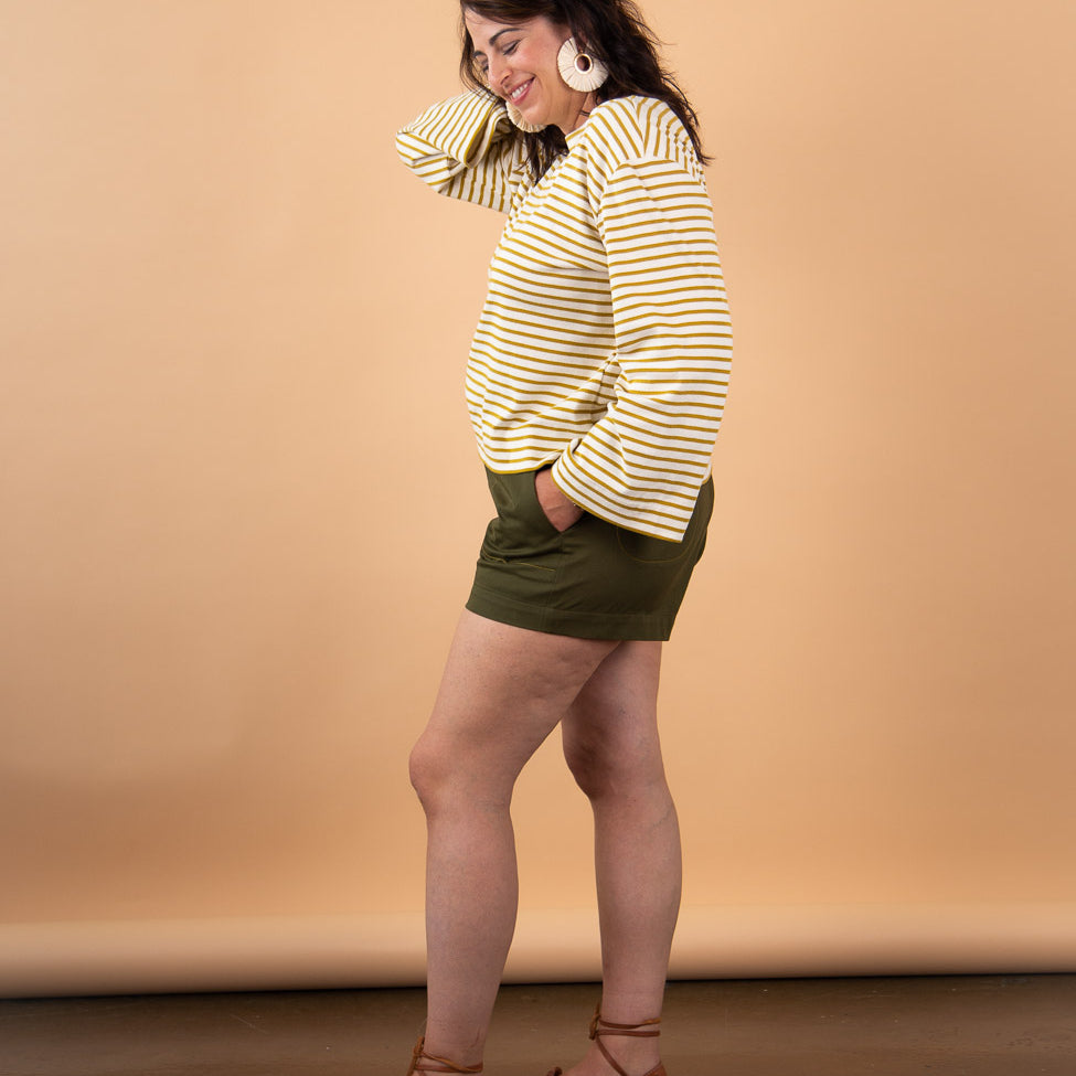 Marine Knit Top + Dress Pattern