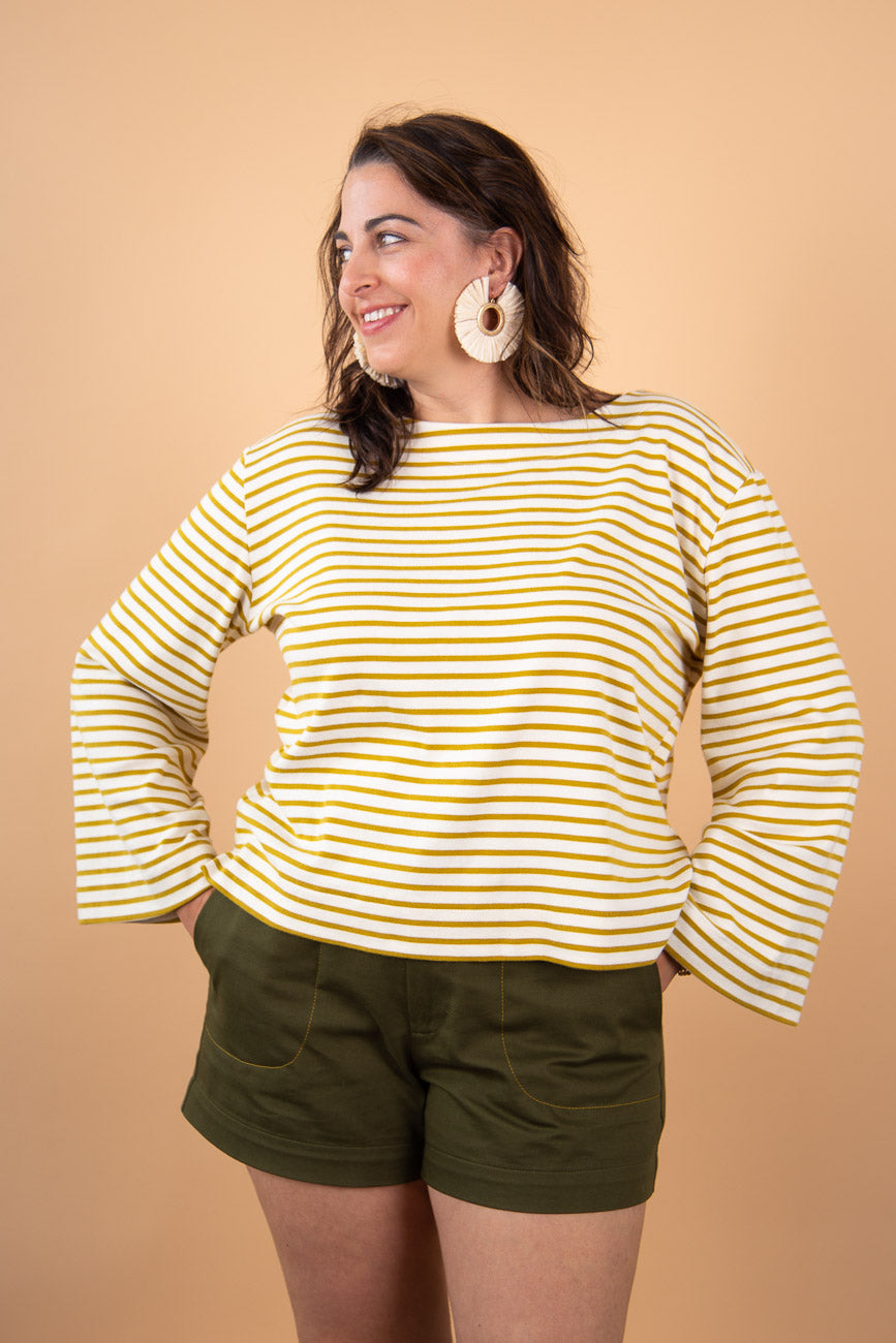 Marine Knit Top + Dress Pattern