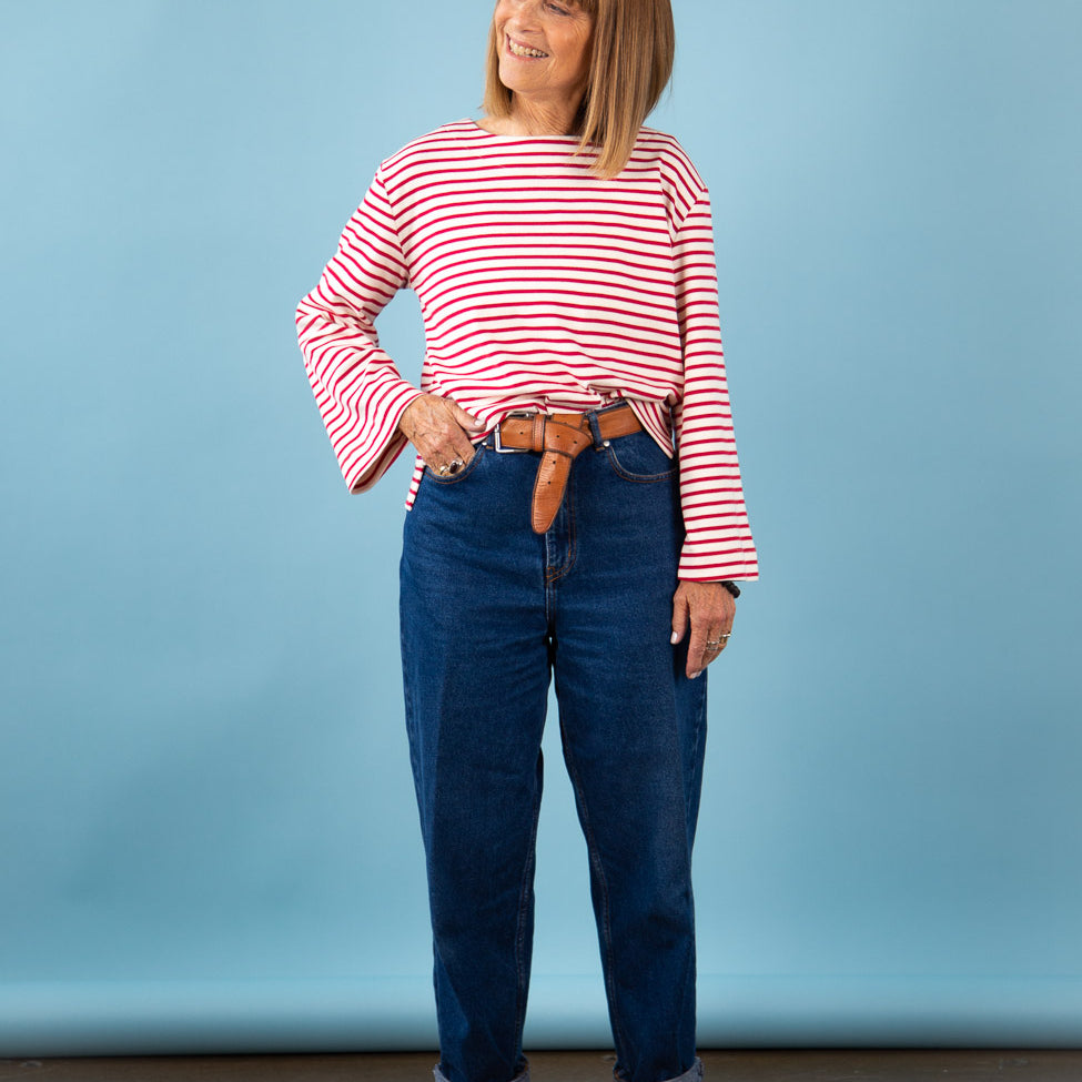 Marine Knit Top + Dress Pattern