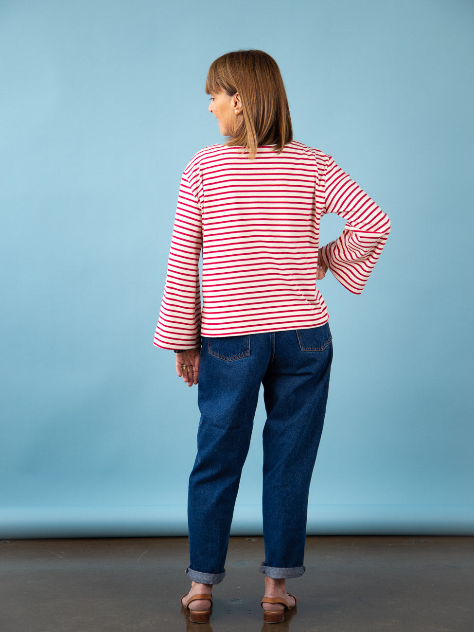 Marine Knit Top + Dress Pattern