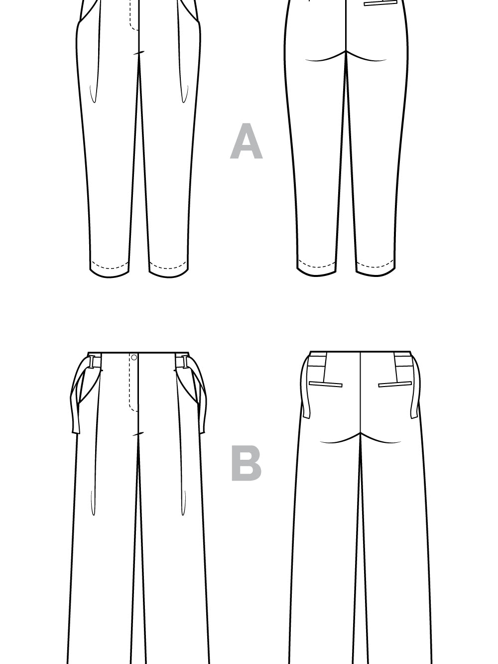 Mitchell Trousers Pattern