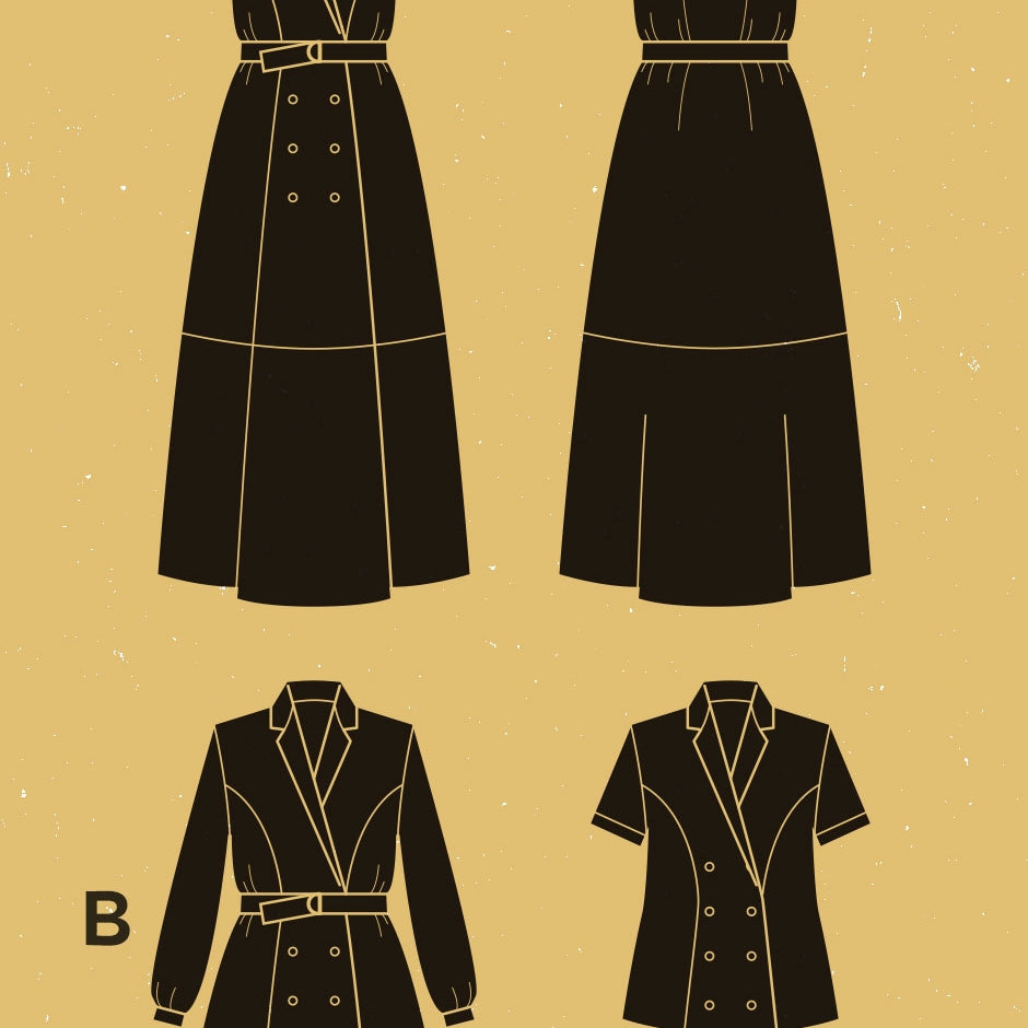 Passiflore Dress + Shirt Pattern