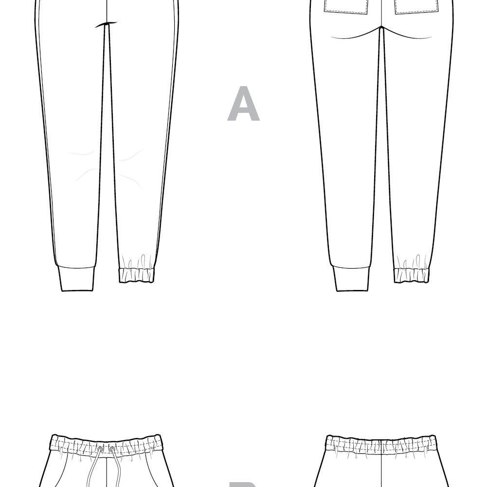 Plateau Joggers Pattern