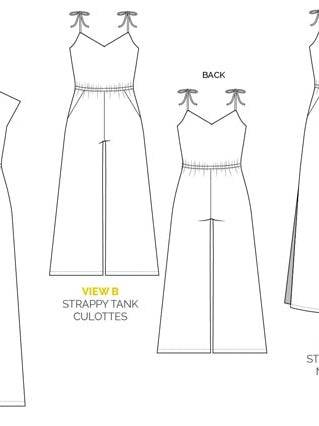 Sallie Maxi-Dress + Jumpsuit Pattern
