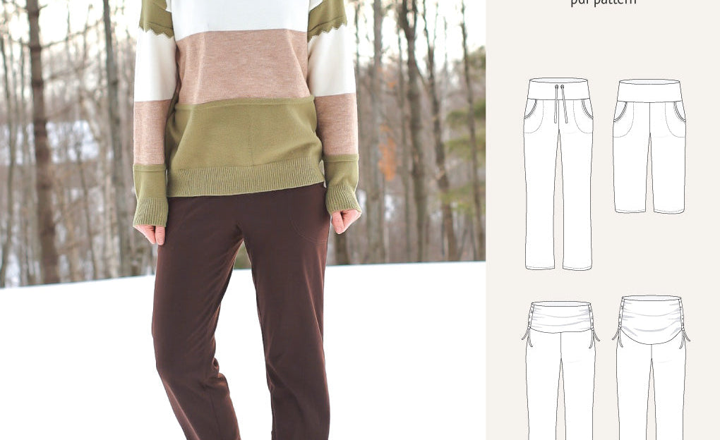 Sunset knit lounge pants (PDF) (2025 Updated)