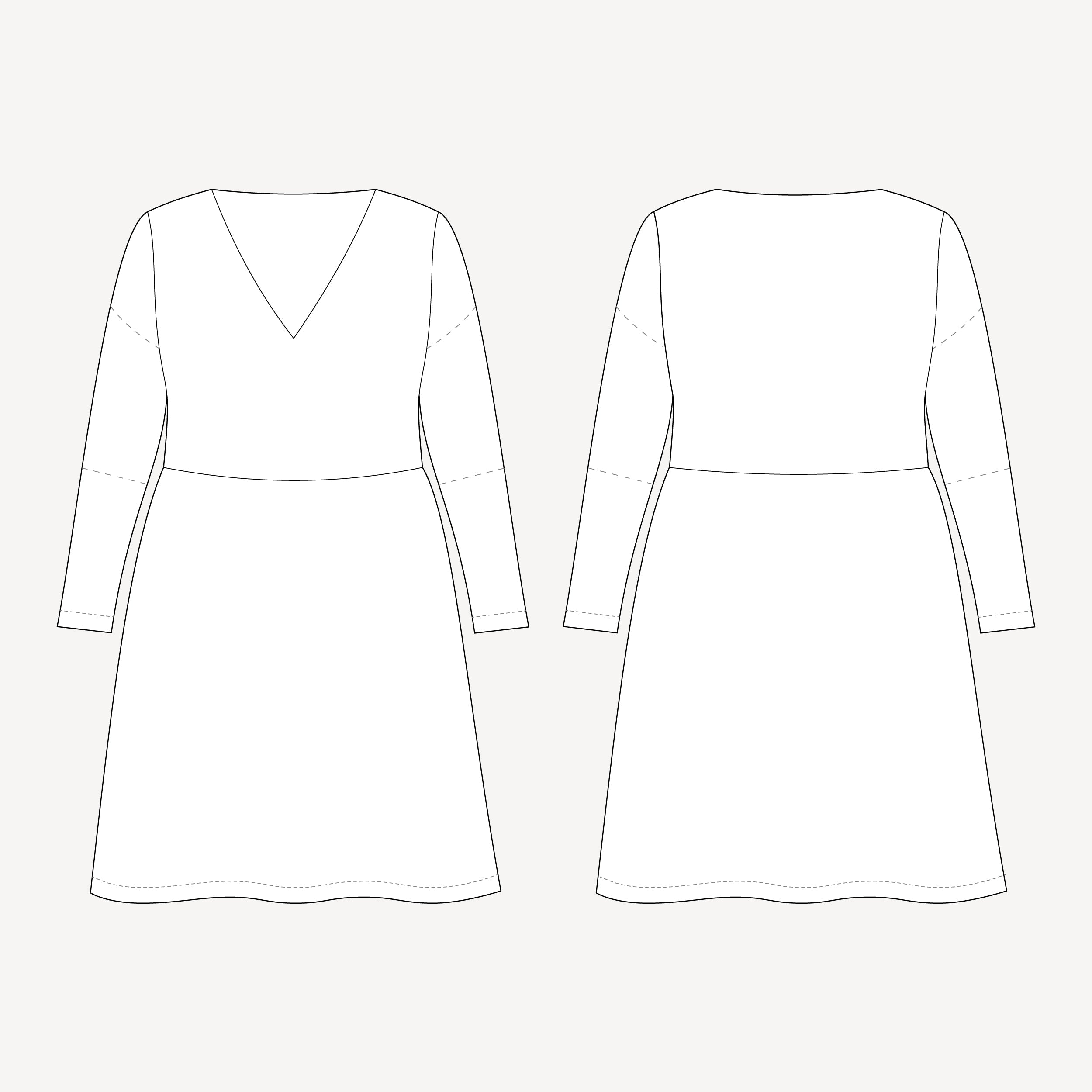 Cashmerette Turner Dress PDF pattern