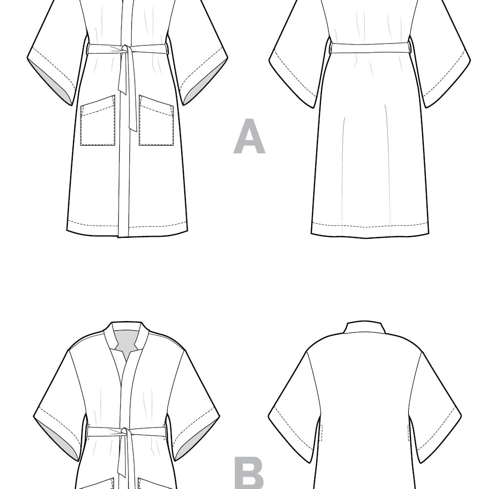 Veronik Robe Pattern