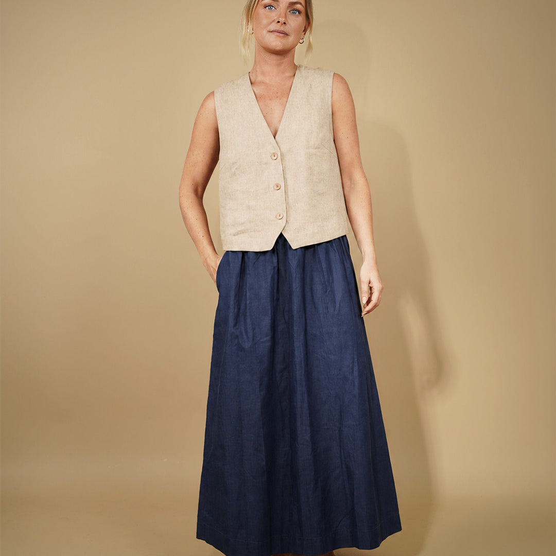 Waistcoat top sewing pattern