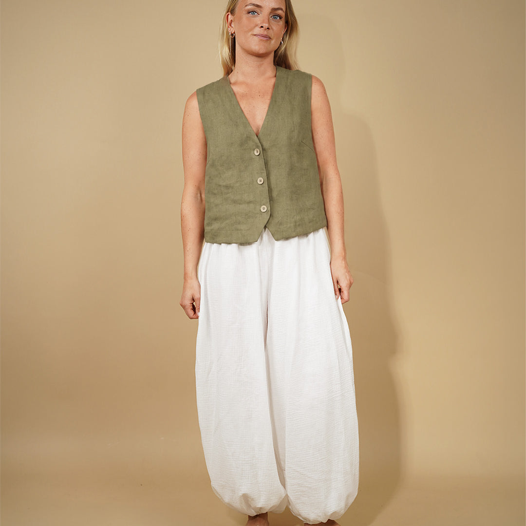 Waistcoat top sewing pattern