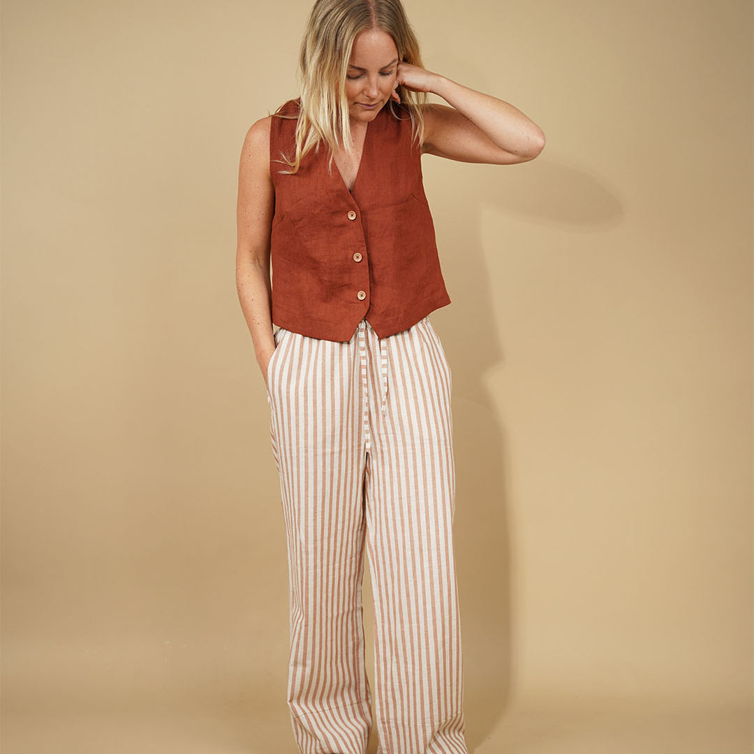 Waistcoat top sewing pattern