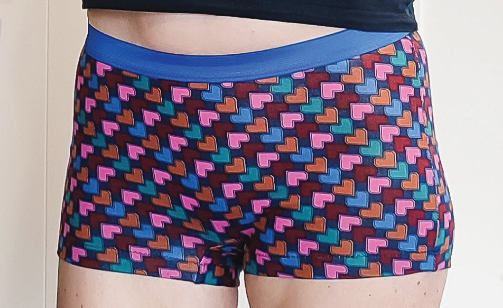 Whisper no front seam boyshorts with various inseams (PDF)