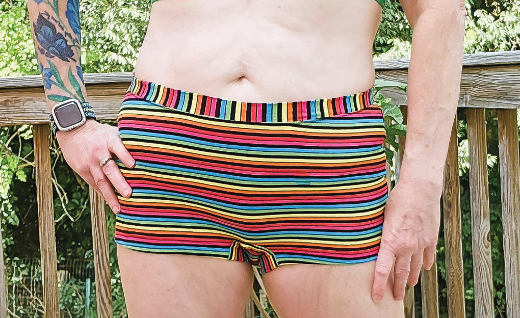 Whisper no front seam boyshorts with various inseams (PDF)