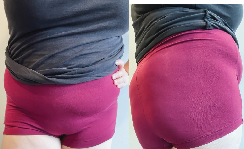 Whisper no front seam boyshorts with various inseams (PDF)