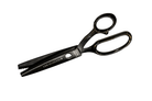 Black pinking shears.