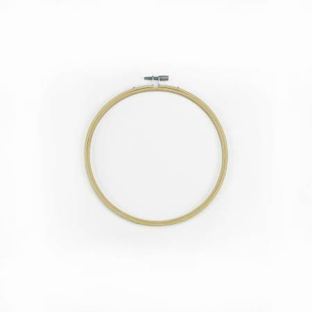 7 inch wooden embroidery hoop.