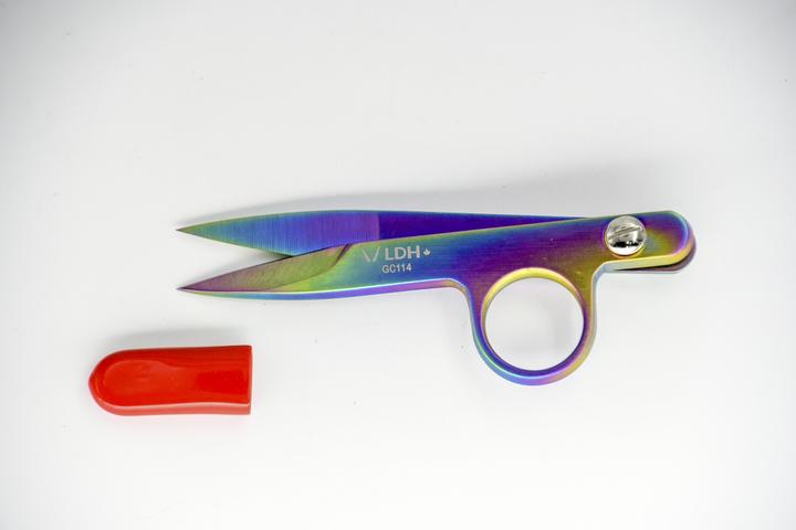 Iridescent thread snips, Prism LDH.