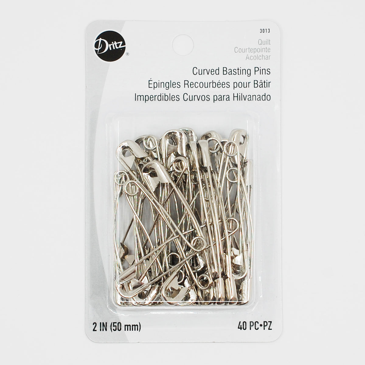 Curved Basting Pins Size 3 3013