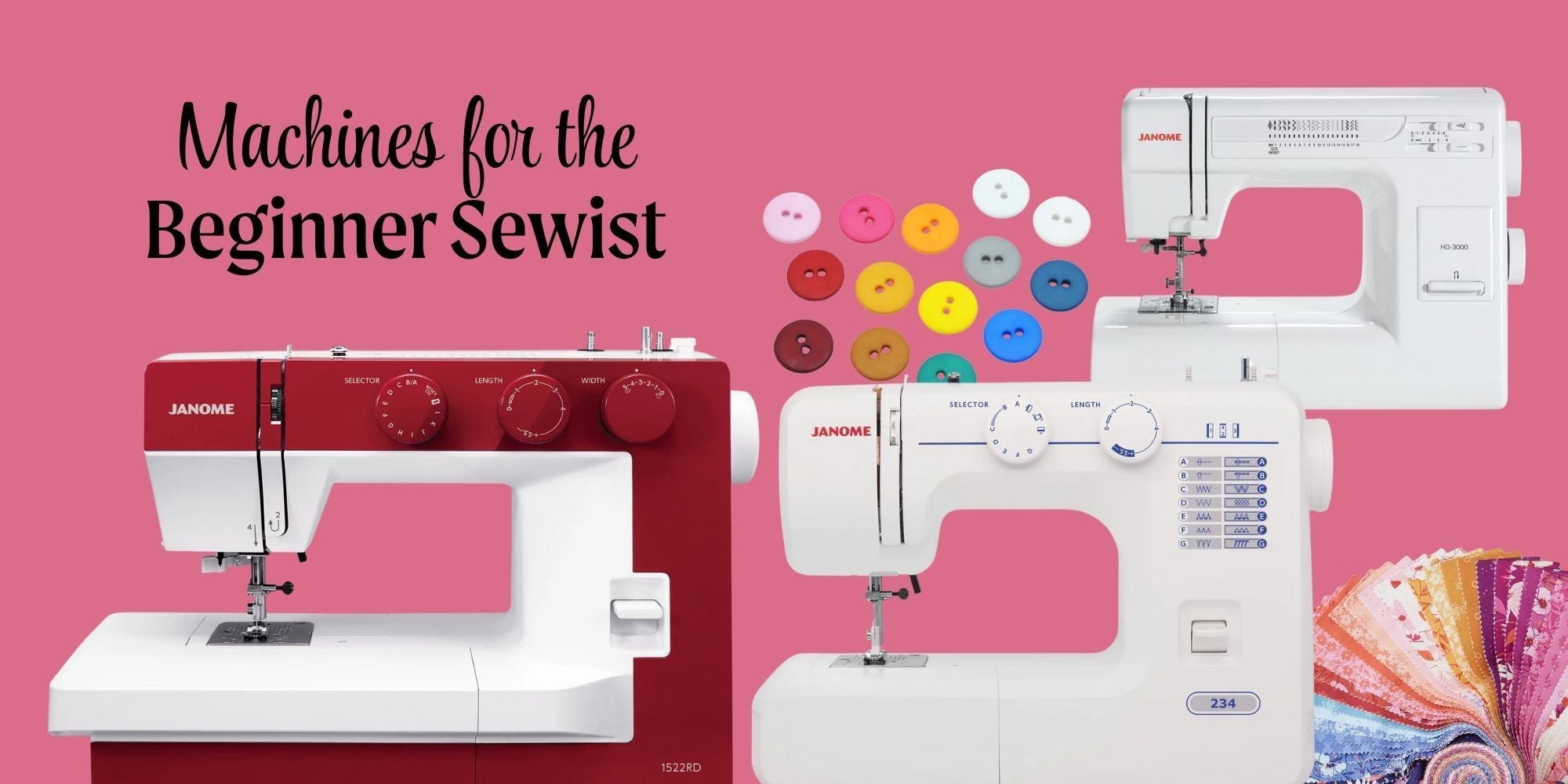 Machines for the Beginner Sewist