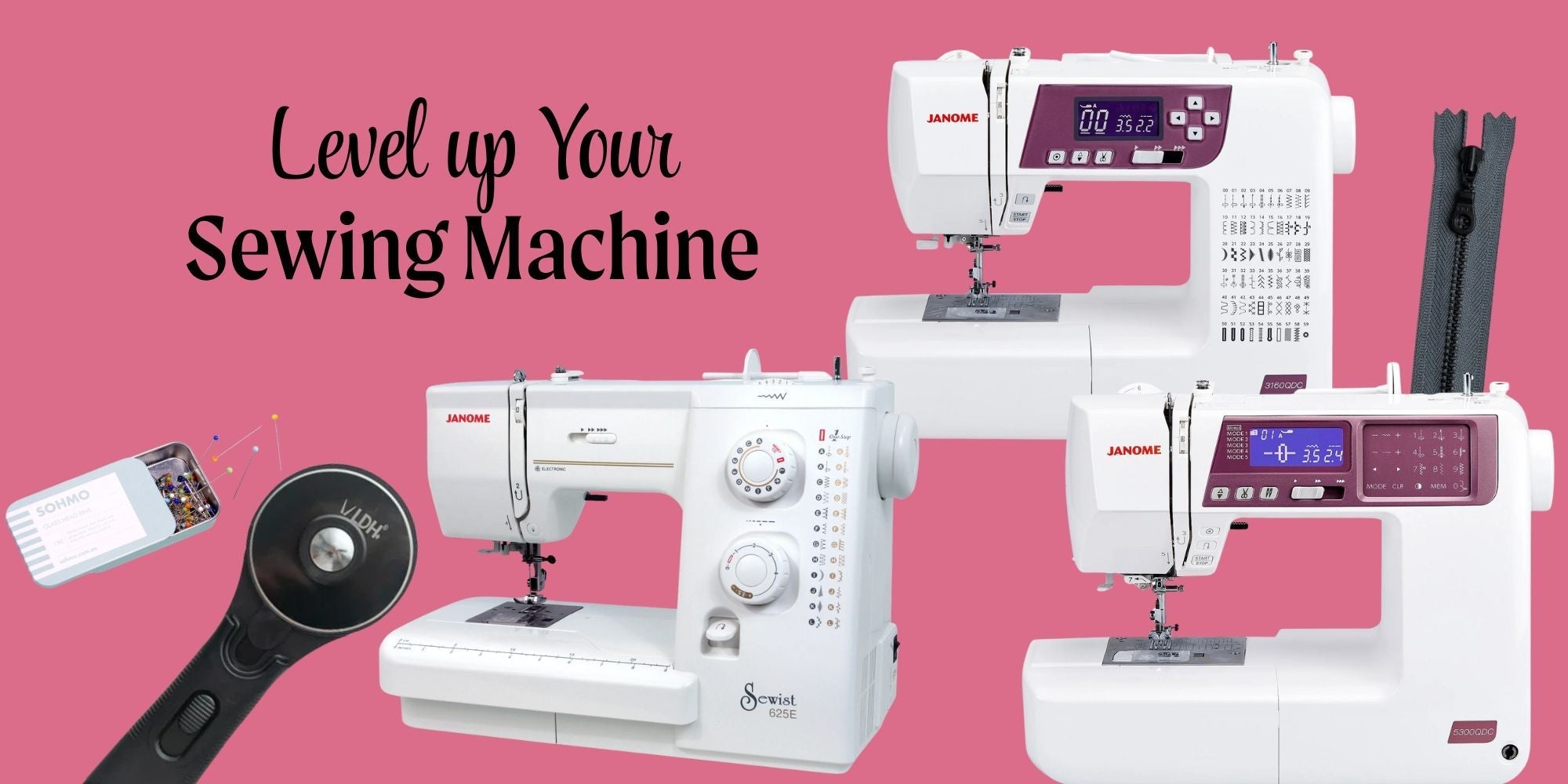 Level up Your Sewing Machine!