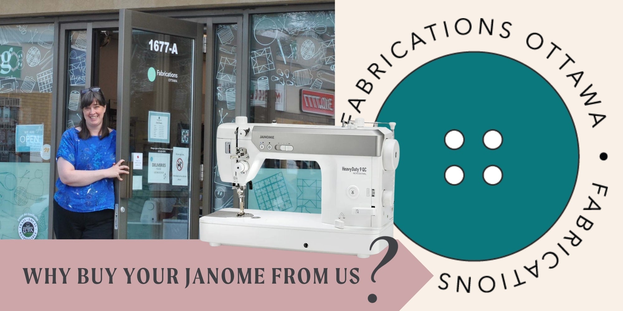 Why Buy Your Janome From Us?