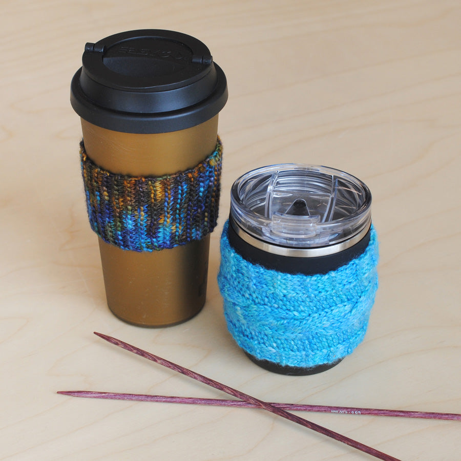 Free Tutorial - Knitted Cup Cozy : December 3rd, 2021