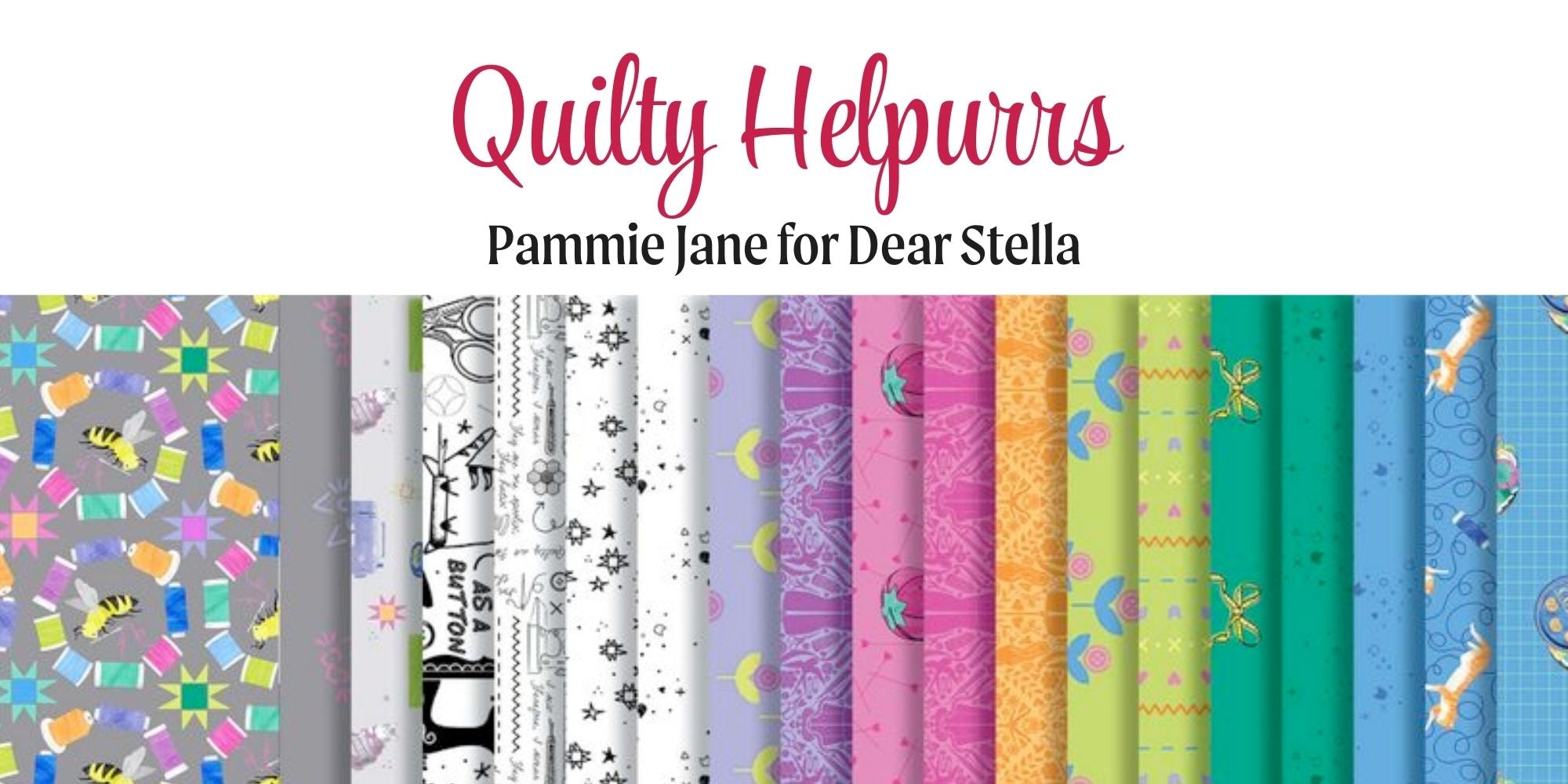 Quilty Helpurrs by Pammie Jane for Dear Stella