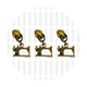 #5 Sewing Machine Zipper Pulls - 3 per Pack
