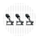 #5 Sewing Machine Zipper Pulls - 3 per Pack