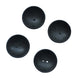 Convex Wooden Button  28mm- Assorted Colours