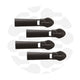#5 Classic Zipper Pulls - 4 per Pack