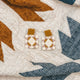 Quilted Style Stud Dangle Earrings