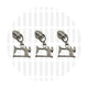 #5 Sewing Machine Zipper Pulls - 3 per Pack