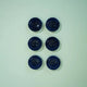 7/8" Corozo Nut Button - 6 pack