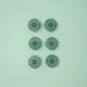7/8" Corozo Nut Button - 6 pack