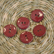 18mm Glossy Akoya Pearl Shell Buttons - Sold Individually