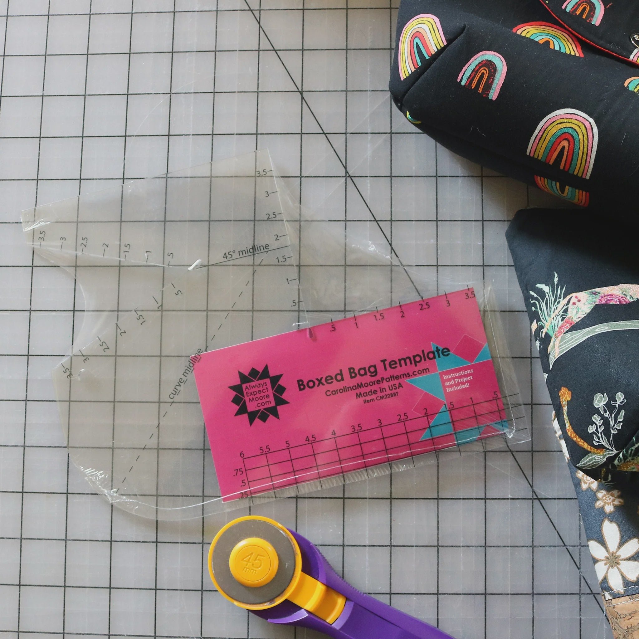 Boxed Bag Template Fabrications Ottawa