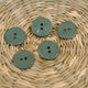 18mm Glossy Akoya Pearl Shell Buttons - Sold Individually