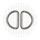 Basic D Rings 25mm (1in) - 2 per Pack