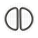 Basic D Rings 38mm (1.5in) - 2 per Pack