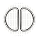 Basic D Rings 38mm (1.5in) - 2 per Pack