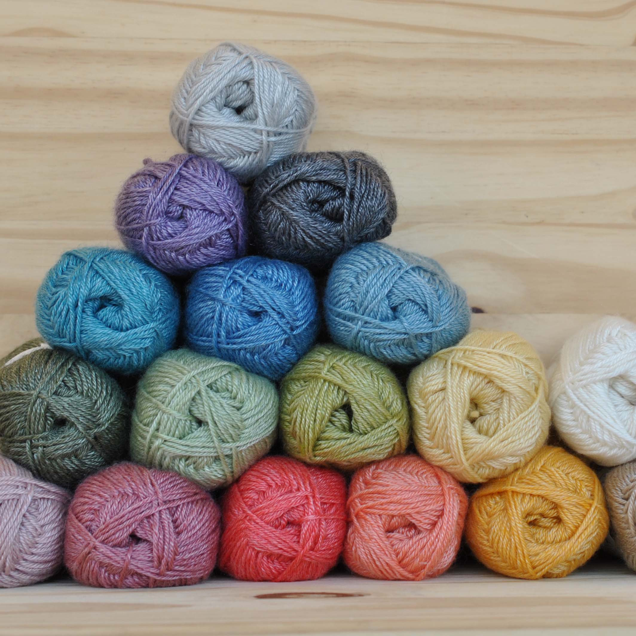 Find a great selection of hand-dyed yarns at Fabrications Ottawa