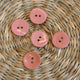 18mm Glossy Akoya Pearl Shell Buttons - Sold Individually